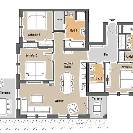 Daire Westend, App 03 Heringsdorf